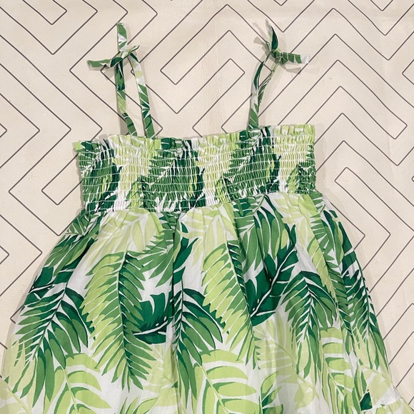 Janie and Jack Palm Leaf Dress - Picture 2 of 12